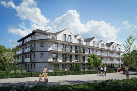 Fassade des Gebäudes Nowy Dziwnów